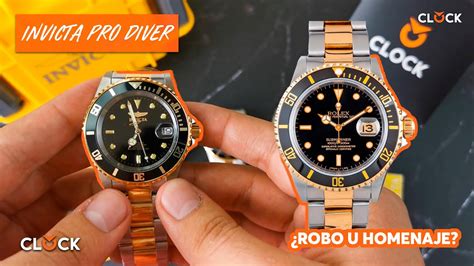 reloj invicta rolex submariner|invicta pro diver.